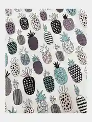 Постельное белье детское, 1,5-спальный, поплин, ivSubelIa "Ананас", 50 x 70