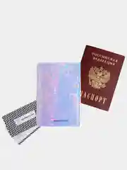 Мятный обложка на паспорт, обложка для паспорта
