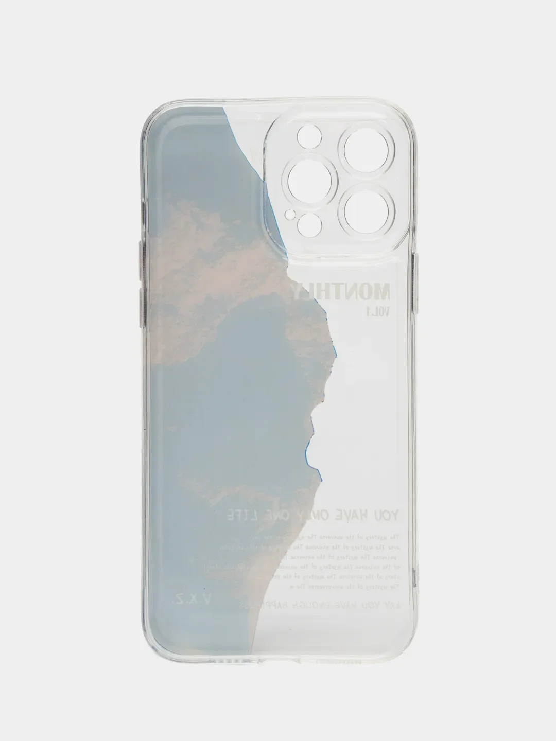 Синий чехол на айфон 11 чехол с обьемный с принтом Чехол для iPhone 11 Чехол на iPhone 11