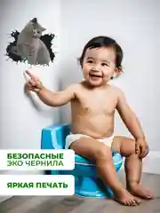 Тёмно-серый наклейки интерьерные "Коты" на бачок или крышку унитаза, на холодильник