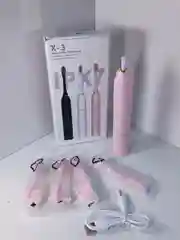 Белый зубная щетка электрическая  Sonic Toothbrush X-3, средней жесткости