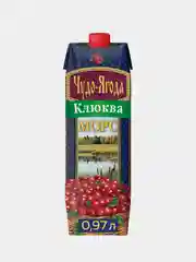 Морс "Чудо-Ягода" Клюква, 0,97л