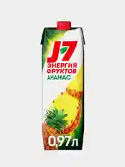Нектар J7 ананасовый с мякотью, 0,97л