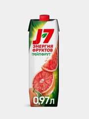 Нектар J7 Грейпфрут с мякотью, 0,97л