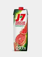 Нектар J7 Грейпфрут с мякотью, 0,97л