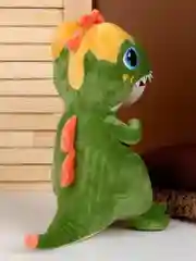 Зеленый игрушка мягкая Дракон, 60 см