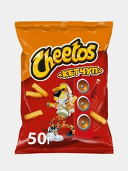 Кукурузные снеки Cheetos "Кетчуп", 50г