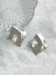 Серебряный женские серьги в стиле геометрия