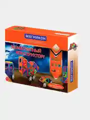 Магнитный конструктор Магникон "Луноход", 40 деталей, МК-40