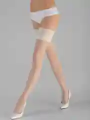 Бежевый чулки Gatta BELLA DONNA 03