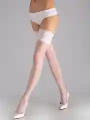 Белый чулки Gatta BELLA DONNA 03