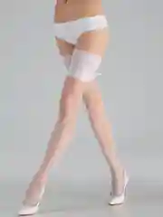 Белый чулки Gatta BELLISSIMA 01