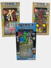 Набор 3 фигурки игрушки StikBot / Набор стикботов монстров