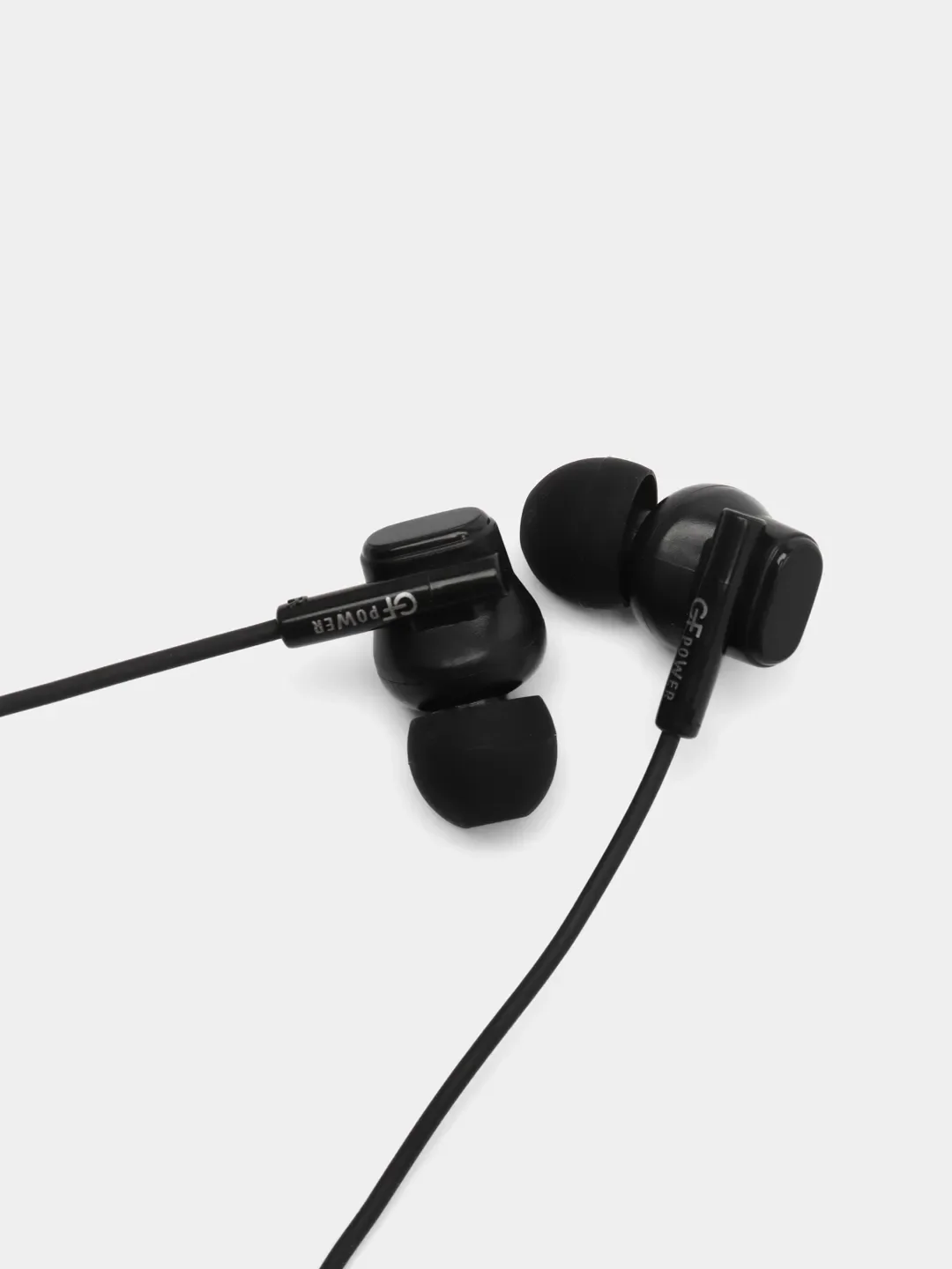 Черный наушники проводные с микрофоном GFPower S01