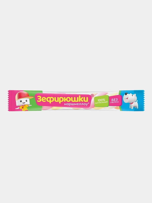 Воздушный зефир косичка ЗЕФИРЮШКИ, шоу-бокс