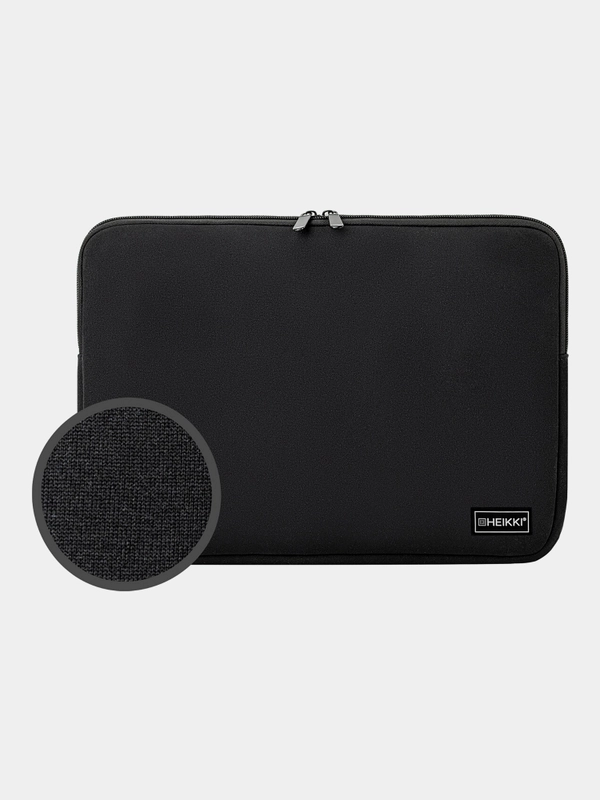 Чехол для ноутбука Heikki Slim Case, 13 14 дюймов, сумка для ПК, макбука, черный