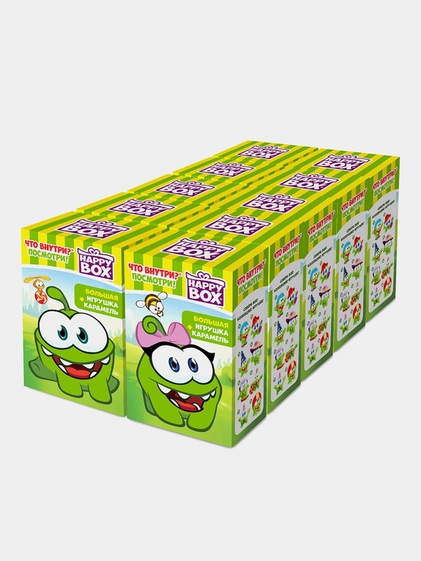 Карамель Happy Box "Ам Ням", с фигуркой, 30 г