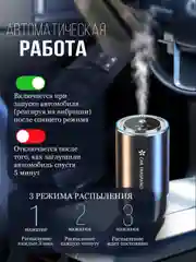 Ароматизатор в авто и для дома с подсветкой в виде звезд, аромадиффузор