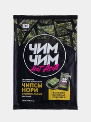 Чипсы Нори "Оригинальные" Чим-Чим Hot Asia, 5 листов, 25 г