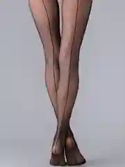 Черный колготки Giulia RETE VISION CHIC 40