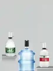 Черный помпа  кулер для воды электрическая, подарок