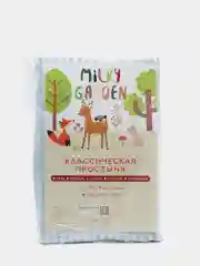 Простынь Milky Garden Классическая "Уилтон (сатин)" 150х215см  200х215см 240х215см