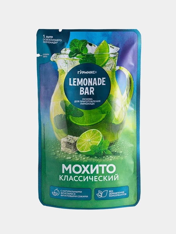 Основа для лимонада Гурмикс "Мохито классический", 150 г