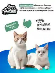 AmeAppetite сухой полнорационный корм с индейкой для взрослых кошек от 1 года