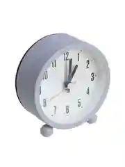 Будильник, металл, цвет серый