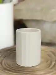 Стакан для зубных щеток White Rose, керамика