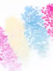 Бронзовый объемные фигурки для маникюра / Стразы для 3D дизайна ногтей