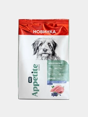AmeAppetite Advanced сухой корм с индейкой и черникой для взрослых собак всех пород