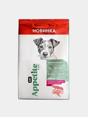 AmeAppetite Advanced сухой корм с ягненком, индейкой, рыбой и яблоком для мелких собак