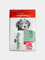 AmeAppetite Advanced сухой корм с говядиной, индейкой и облепихой для щенков крупных пород
