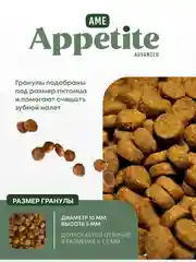 AmeAppetite Advanced сухой корм с ягненком, индейкой и клюквой для стерилизованных кошек