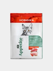 AmeAppetite Advanced сухой корм с говядиной, курицей и томатами для взрослых кошек