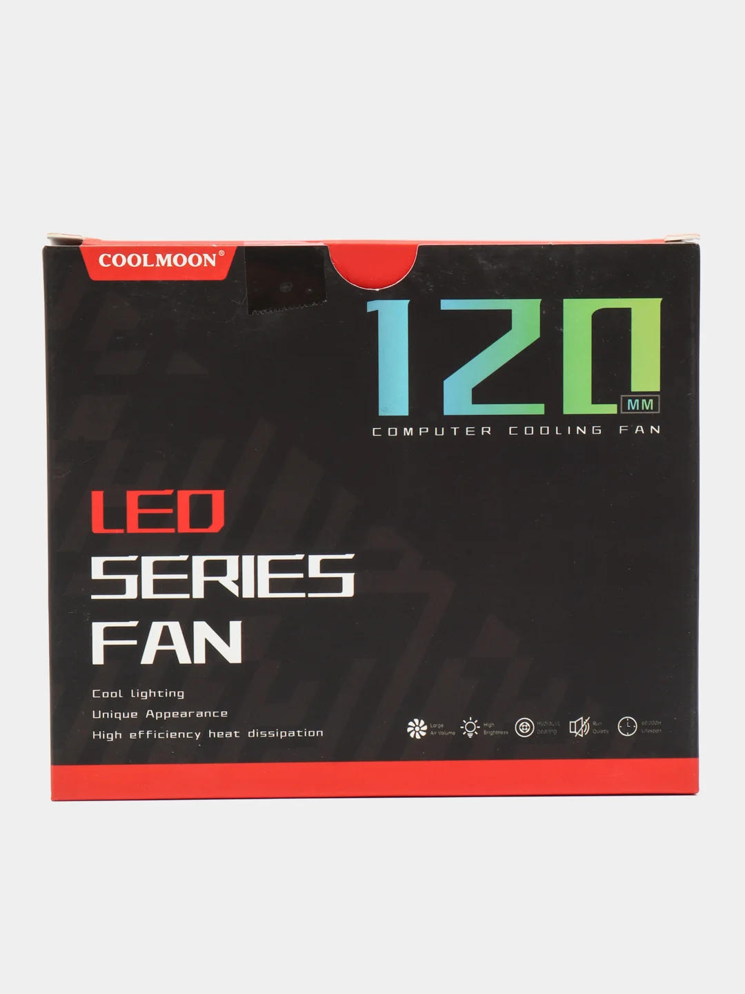 Вентилятор корпусный COOLMOON MagicMoon-Auto RGB FAN