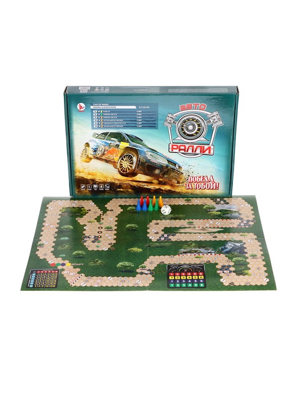 Игра логическая "Ралли", 32х22 см