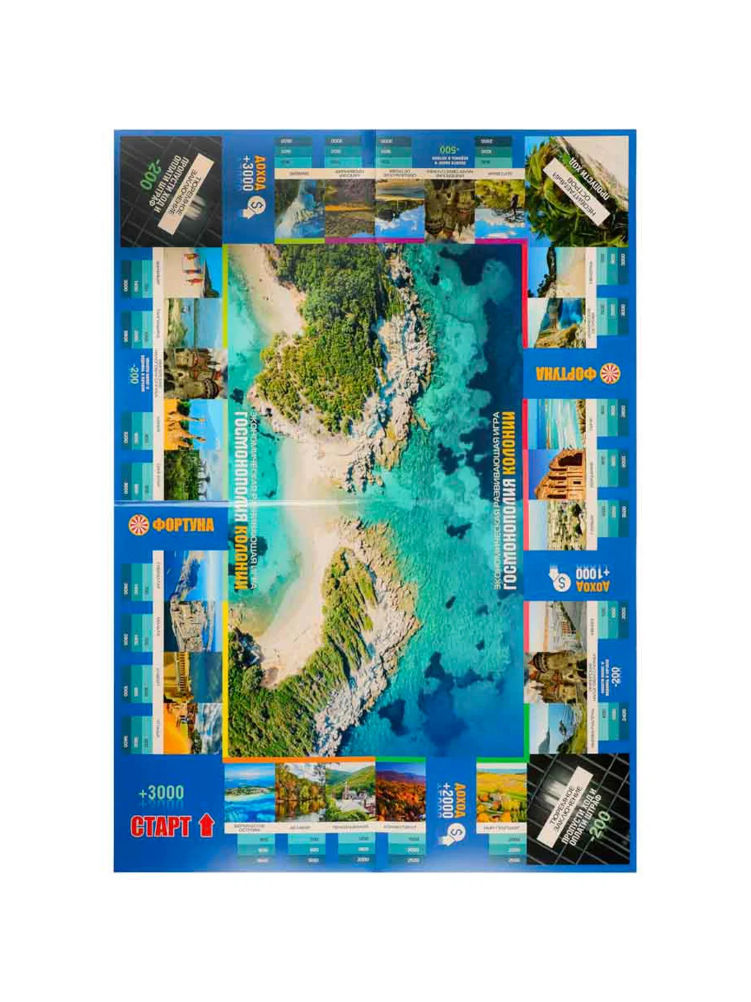 Экономическая игра для всей семьи, Госмонополия, 37x26x5 см
