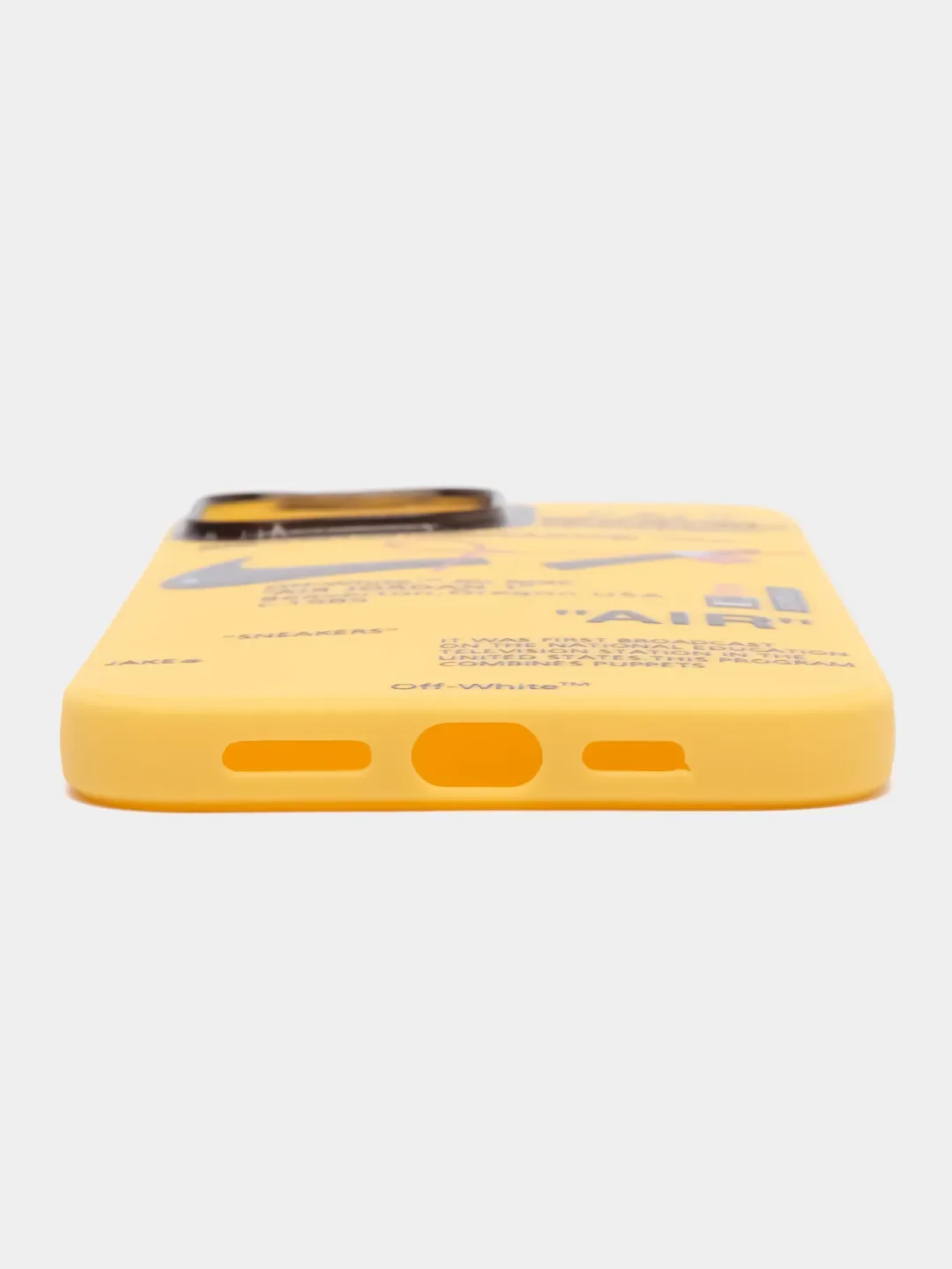 Желтый чехол на iPhone (Айфон) 11, 13, 12, 14, Pro, Max, Plus, силиконовый