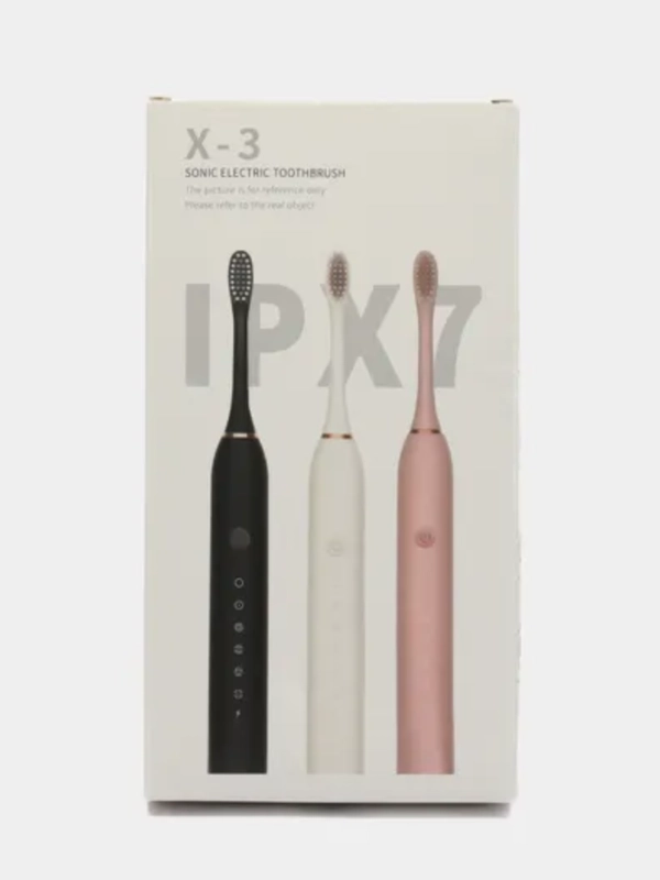 Электрическая зубная щетка Sonic Toothbrush X-3, звуковая, 6 режимов