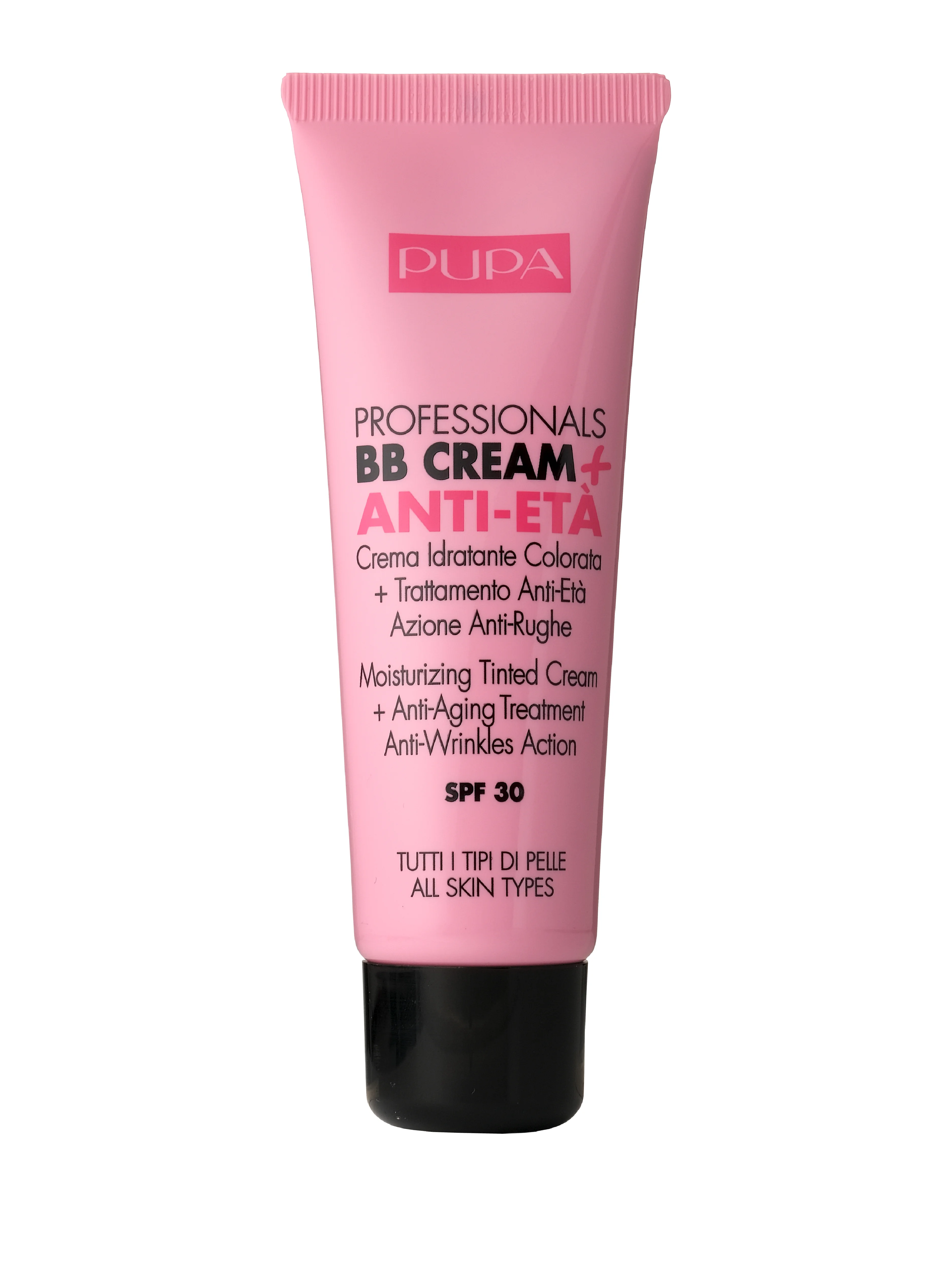Бежевый pupa Professional BB Cream BB-крем антивозрастной увлажняющий № 001, 50 мл