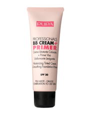 PUPA Крем+основа для кожи Professionals BB Cream + Primer BB, 50 мл, тон 002