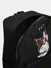 Розовый рюкзак школьный с принтом Kuromi