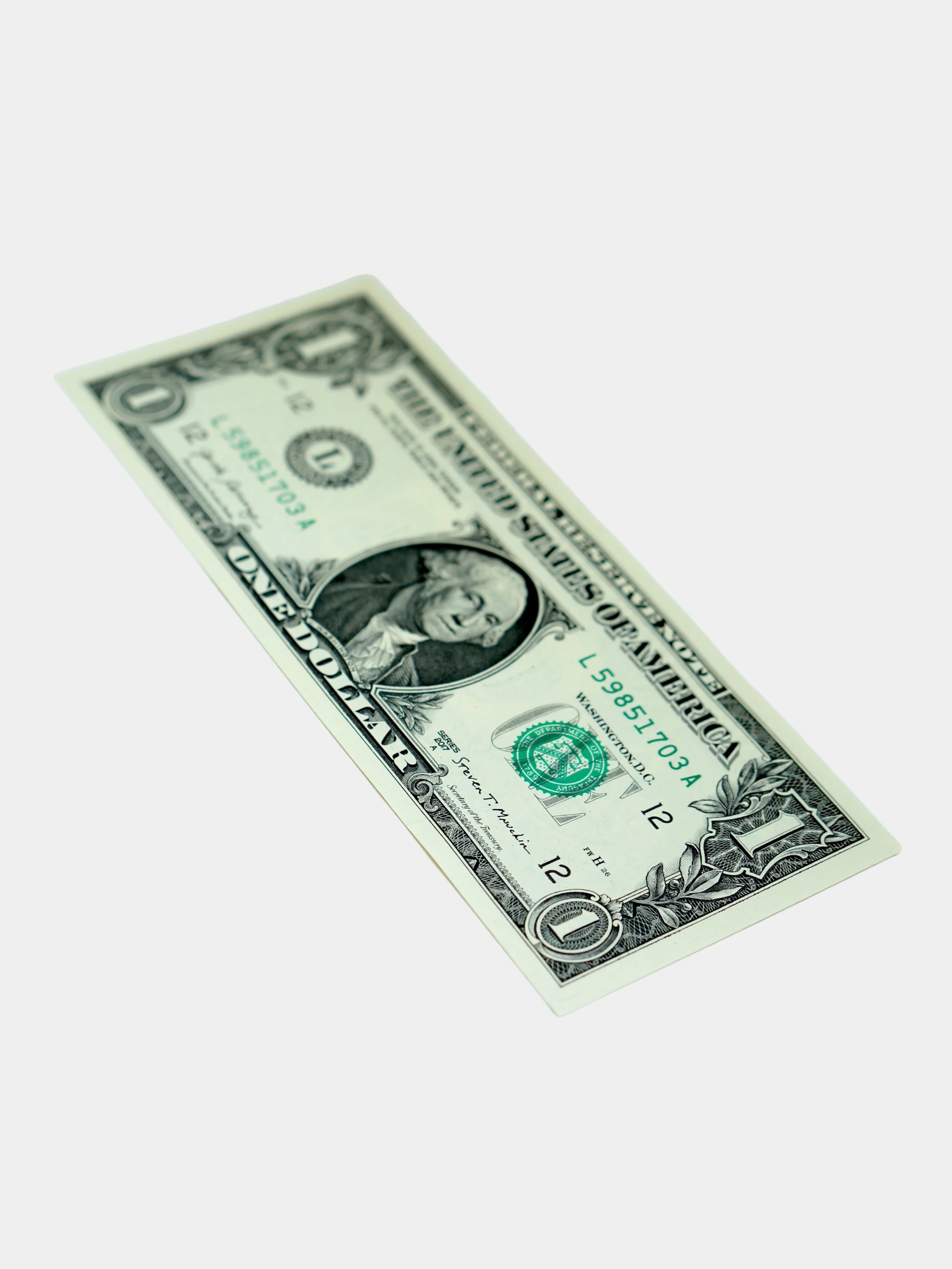 Купюра 1 Доллар США (USD) Подлинная Банкнота UNC