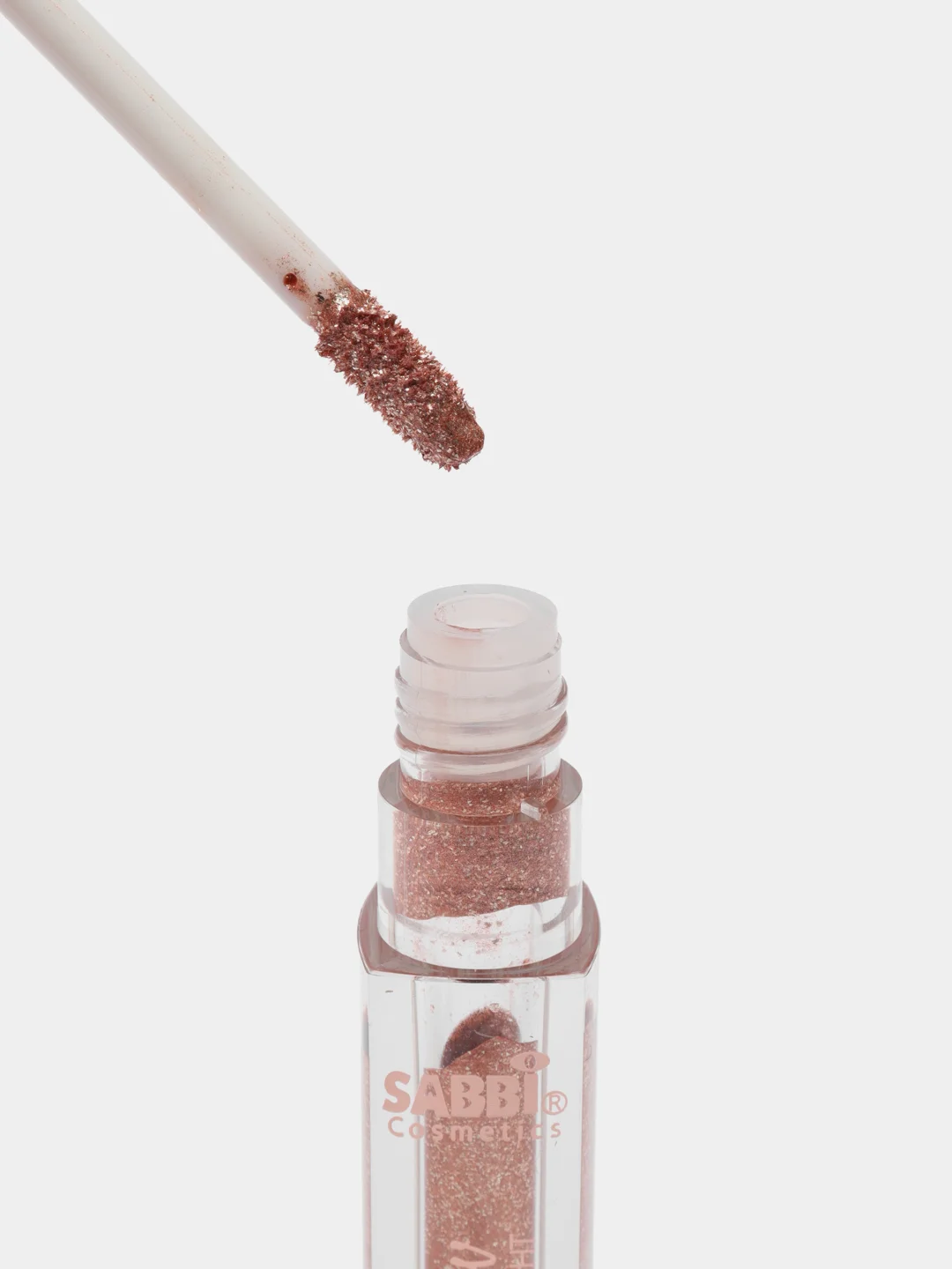Коричневый тени для глаз Liquid Eyeshadow, жидкие, с блестками