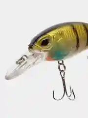 Оливковый рыболовный воблер "Крэнк" (Crank), 6,5 см, 15 г, 5 цветов