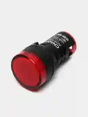 24В Индикатор световой контрольная лампа светодиод в корпусе AD16-22D/S 24V красный LED