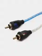 Провода для сабвуфера CrystalCarAudio BASE 2RCA 1 метр межблочные