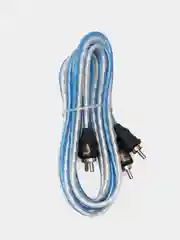 Провода для сабвуфера CrystalCarAudio BASE 2RCA 2 метра межблочные
